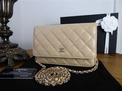 chanel woc iridescent beige|Wallets on Chain .